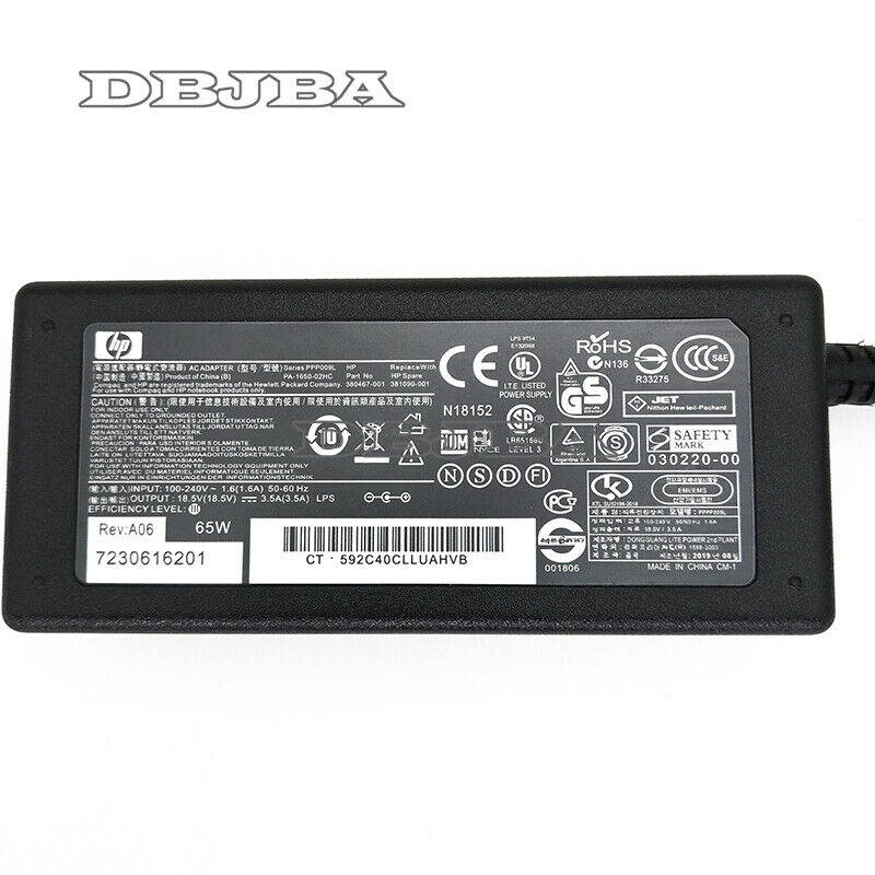 Laptop AC Adapter For HP G6 G7 G4 DV4 DV5 DV6 DV7 DM4 M6 G60
