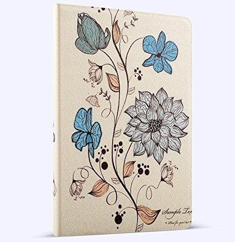 iPad Mini 4 7.9 Inch Case ( A1538 / A1550 ) Cover Premium Shock Proof Ultra Slim Fit Folio Smart Shell Auto Sleep / Wake, Multi-Angle Stand, Folio iPad Mini 4 -7.9 Inch 2015 Tab : Watercolor Flowers