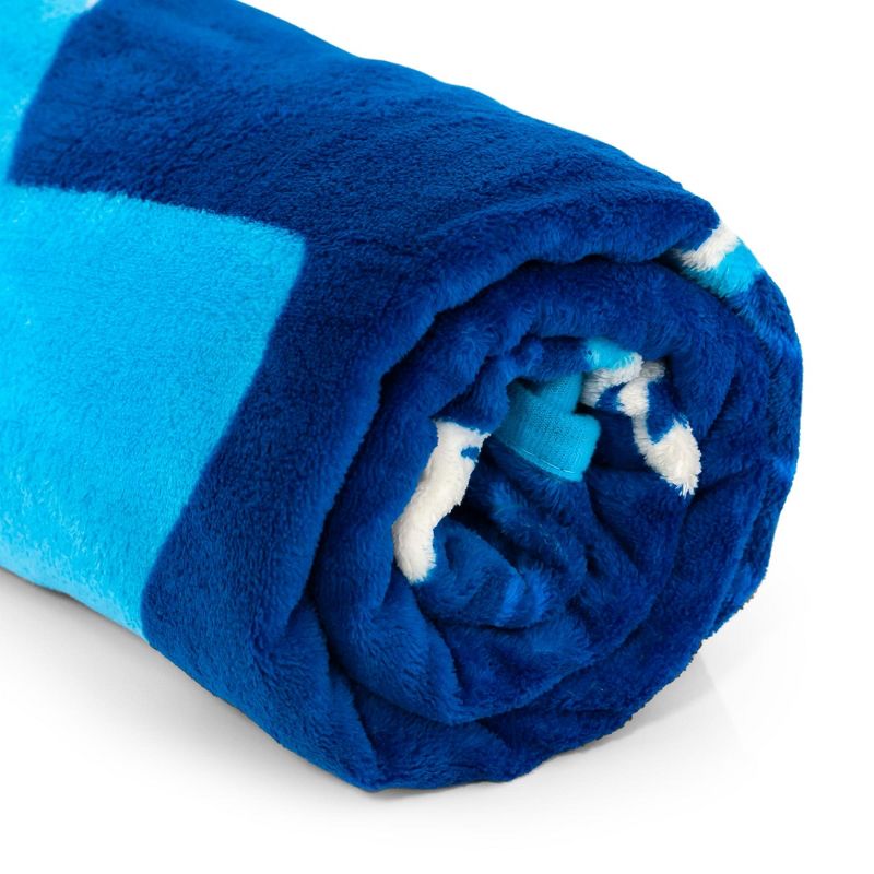 Silver Buffalo Step Brothers Boats 'N Hoes Throw Blanket | Soft Micro Plush | 45 x 60 Inches