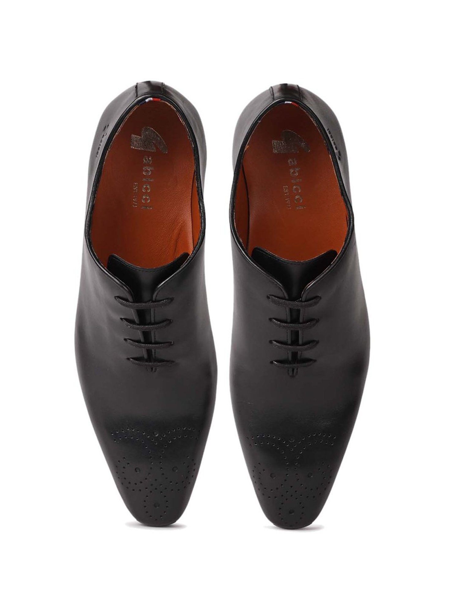 Gabicci Men's Jaguar Black Oxford Shoes