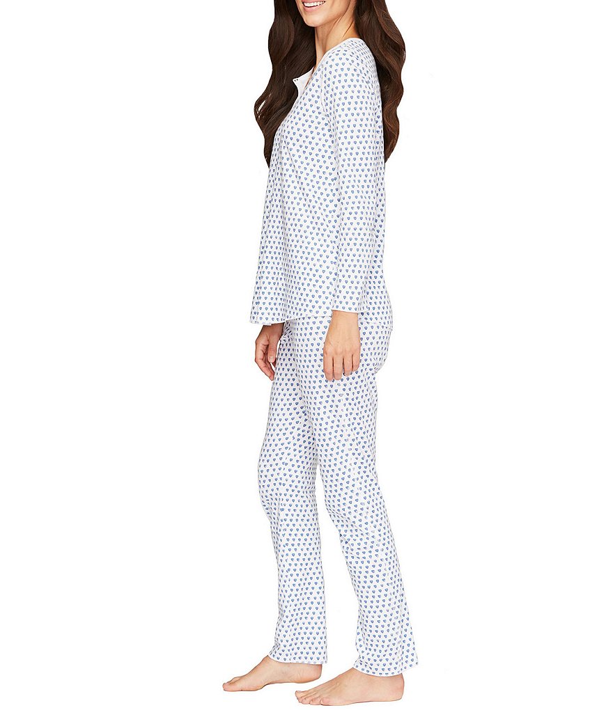Lauren Ralph Lauren Classic Notch-Collar Sateen Coordinating Pajama Set