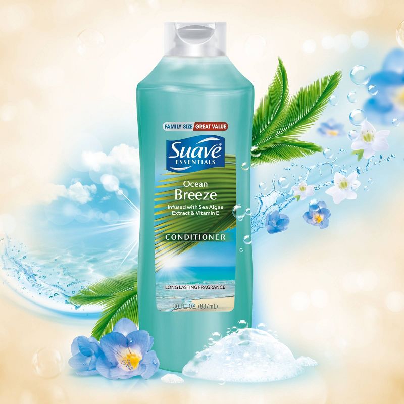 Suave Essentials Ocean Breeze Family-Size Refreshing Conditioner - 30 fl oz