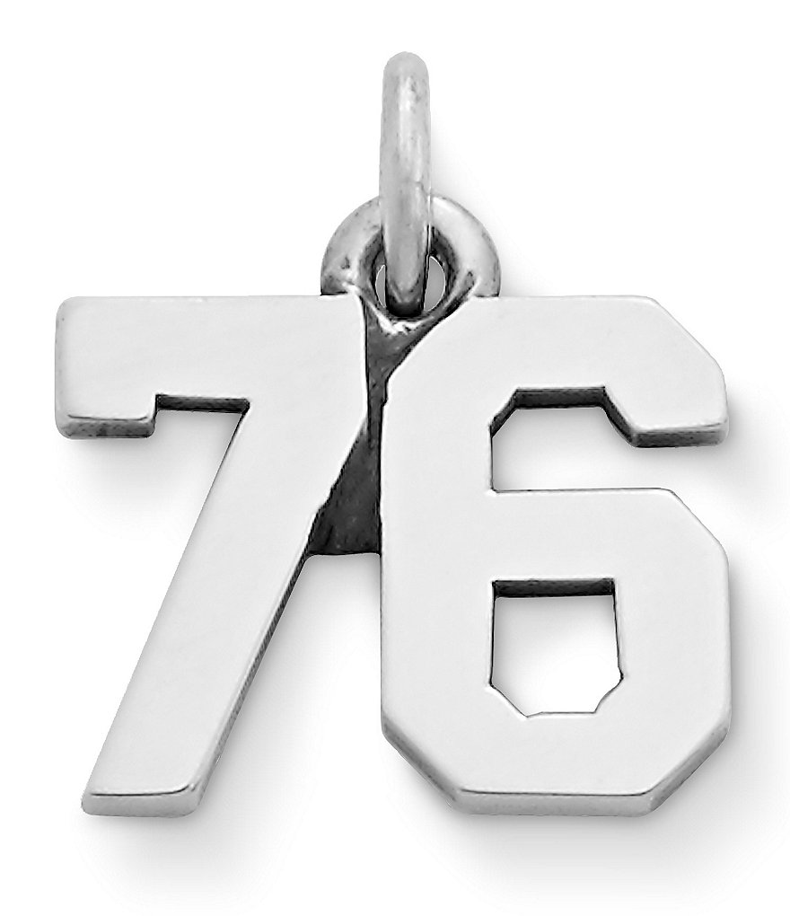 James Avery Faceted Lab-Created Amethyst February Birthstone Charm