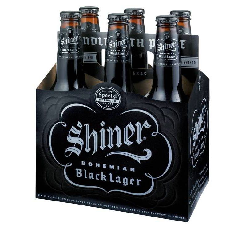 Shiner Bohemian Black Lager Beer - 6pk/12 fl oz Bottles