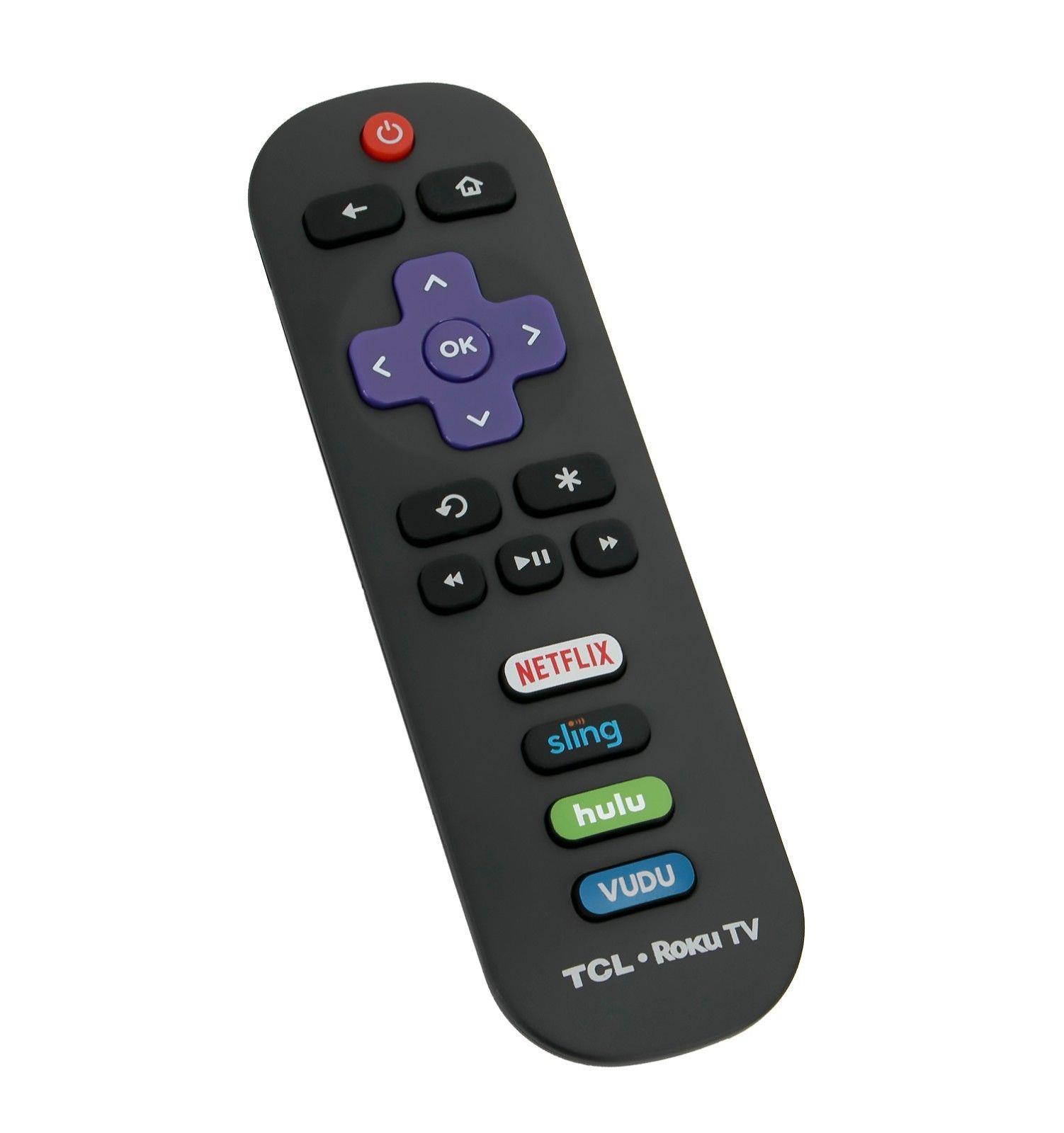 New for TCL Roku TV Remote Controller RC280  Netflix Hulu Vudu Sling TV 40FS3750