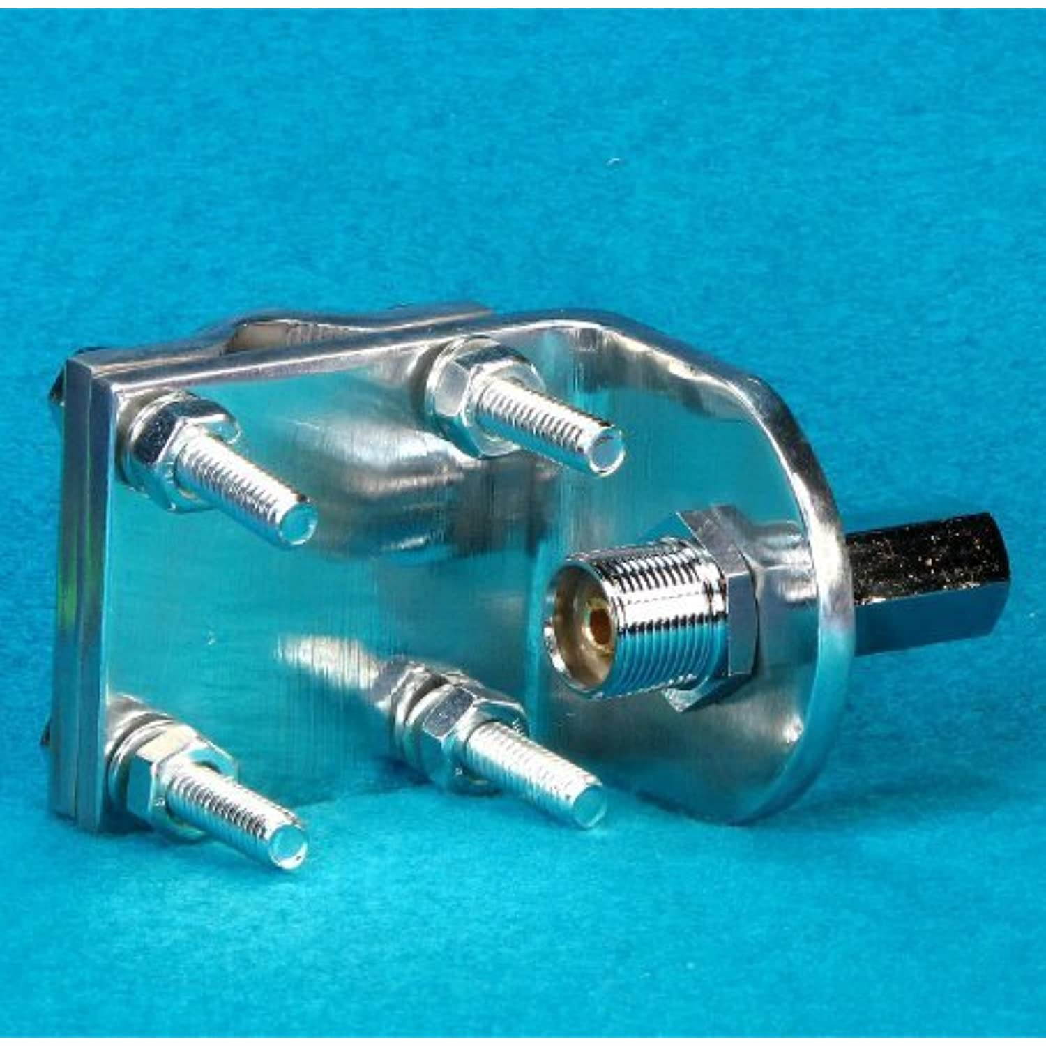 WORKMAN RV1 CB RADIO ANTENNA SINGLE GROOVE MIRROR MOUNT W/ SO239 STUD