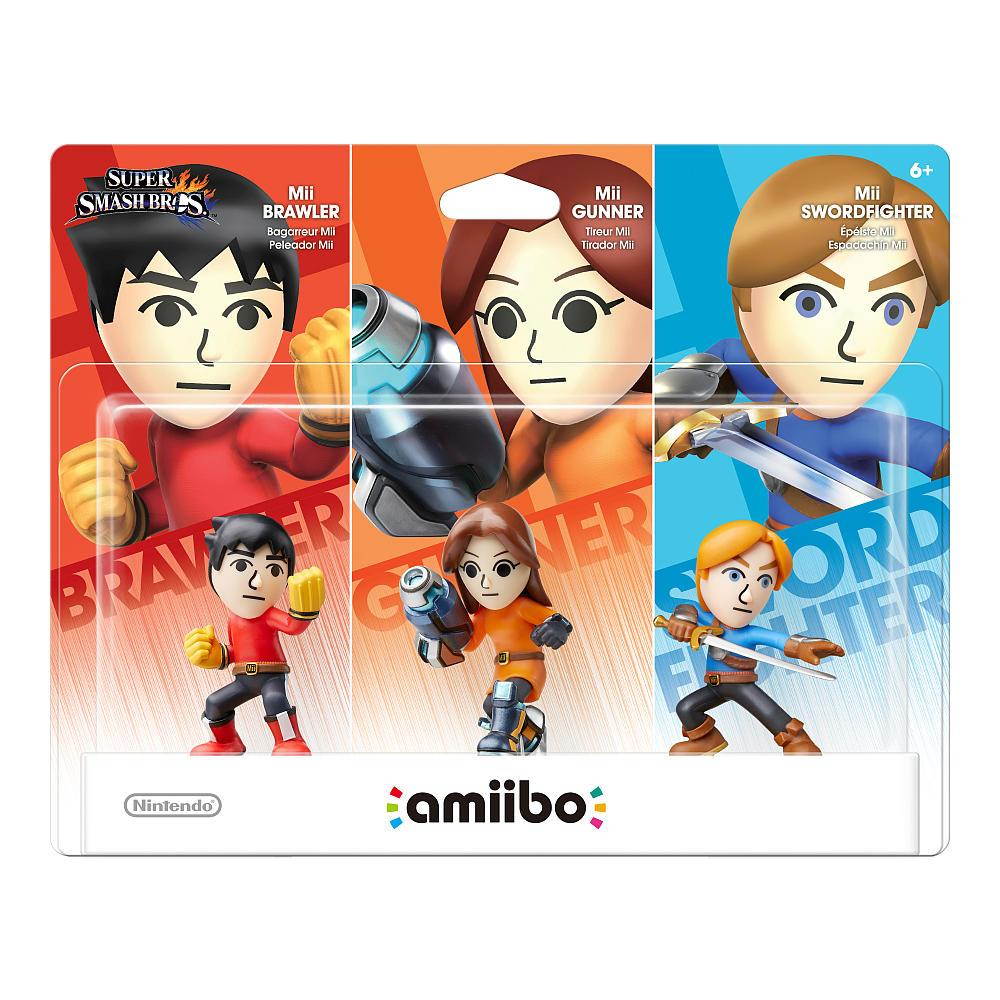 amiibo Mii Fighters 3-Pack