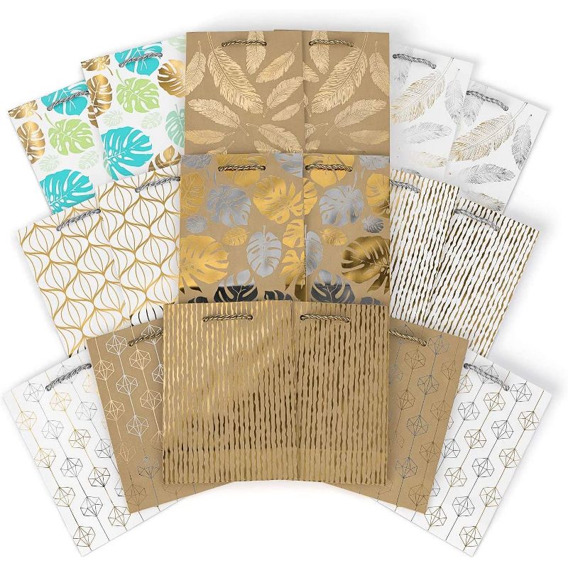 500pcs 1.2" Gold Mini Bibbon Bows Appliques for DIY Crafts, Gift Wrapping Accessories and Scrapbooking