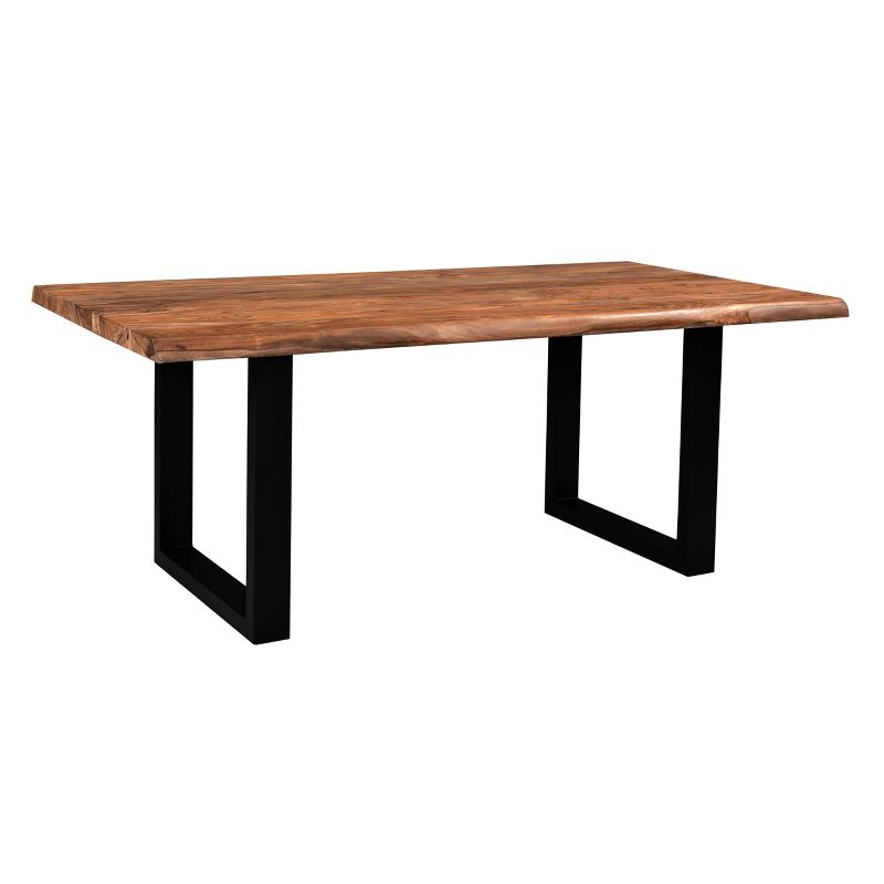 Brownstone11 Natural Edge Dining Table Brown - Treasure Trove Accents