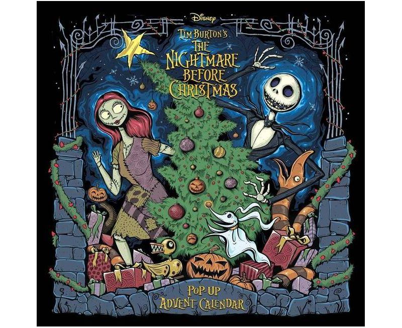 The Nightmare Before Christmas: Pop-Up Book and Advent Calendar - by Insight Editions (Hardcover)