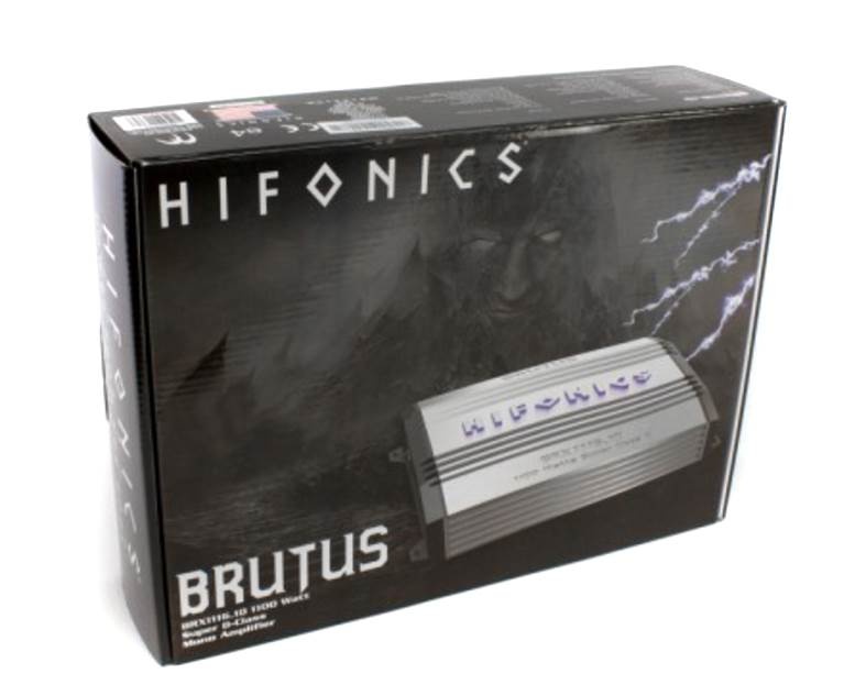 HIFONICS BRX1116.1D Brutus(R) Monoblock Super D-Class(TM) Amp (1,100 Watts)