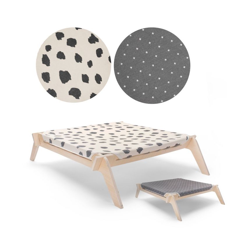 Primetime Petz Fabric Hammock Designer Reversible Lounge Bed For Dogs & Cats