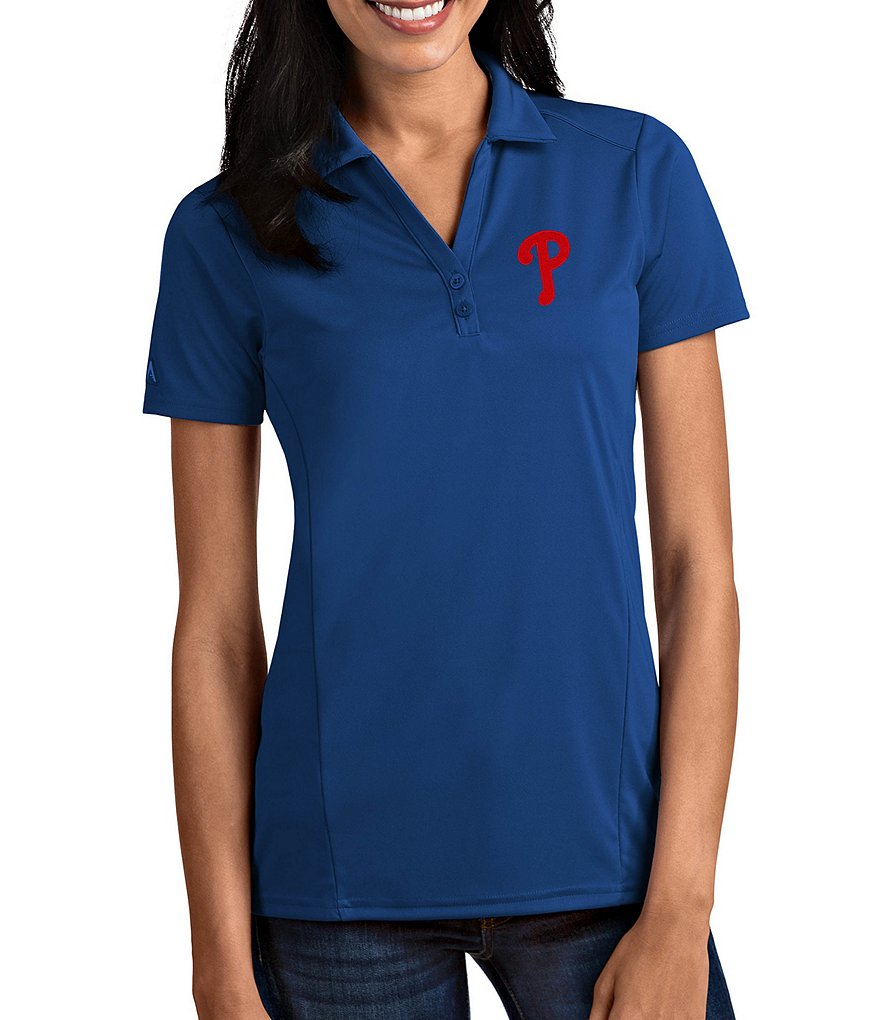 Antigua Women's MLB Tribute Short-Sleeve Polo Shirt