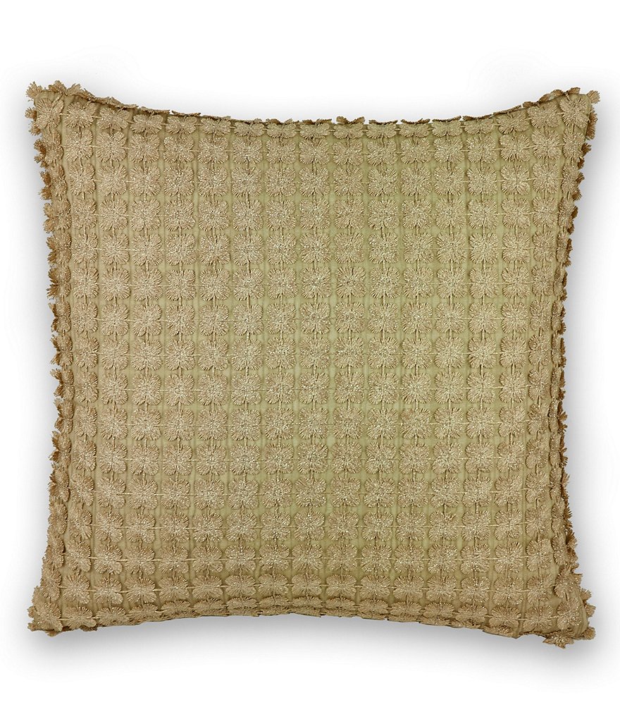 Rose Tree Norwich Textured Metallic Square Pillow