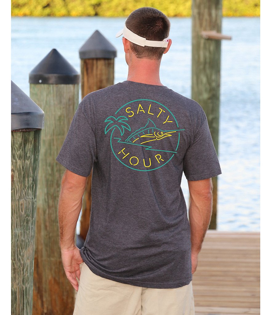 Salt Life Salty Hour Graphic Short-Sleeve Tee