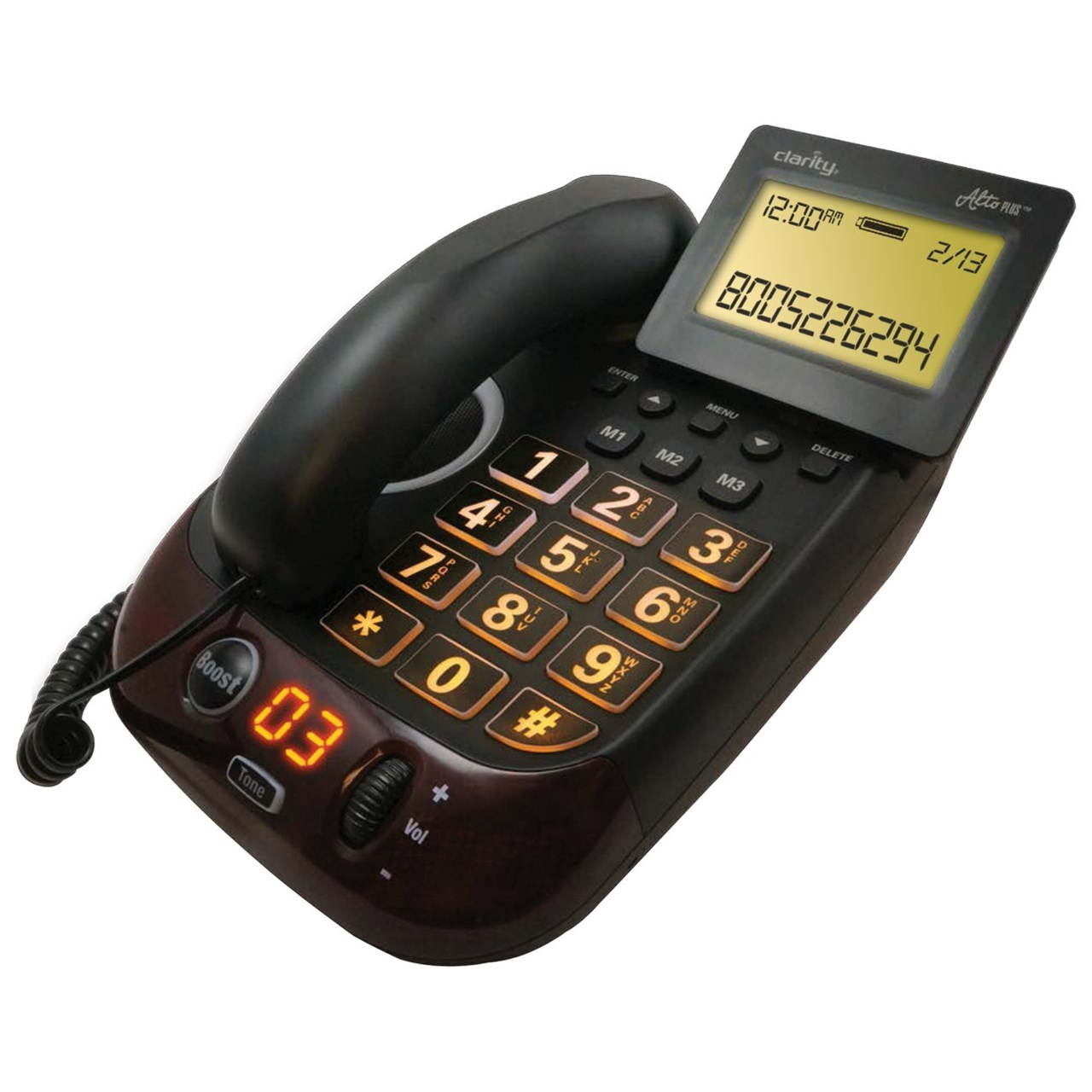 ALTO PLUS AMP CORDED PHN