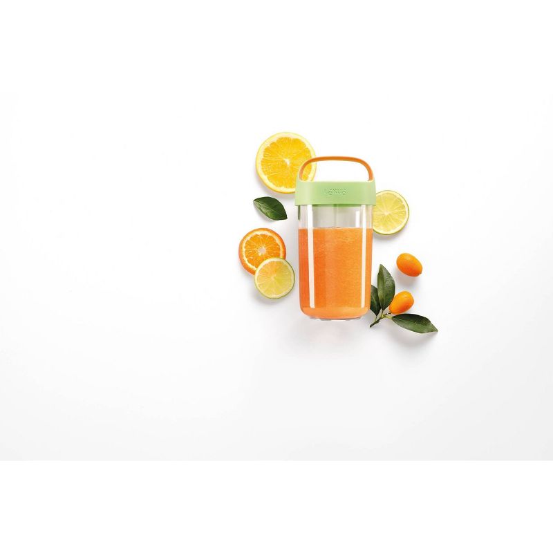 Lekue 20oz To Go Jar - Citrus
