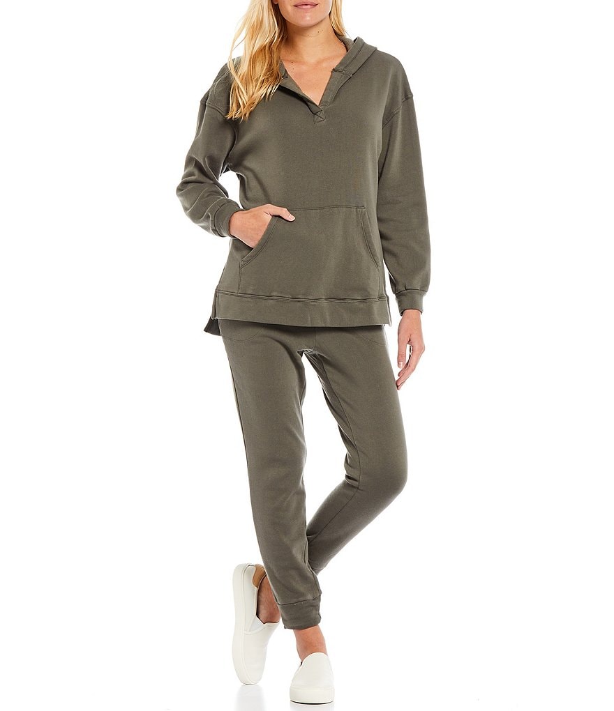 Calvin Klein French Terry Drawstring Waist Coordinating Joggers