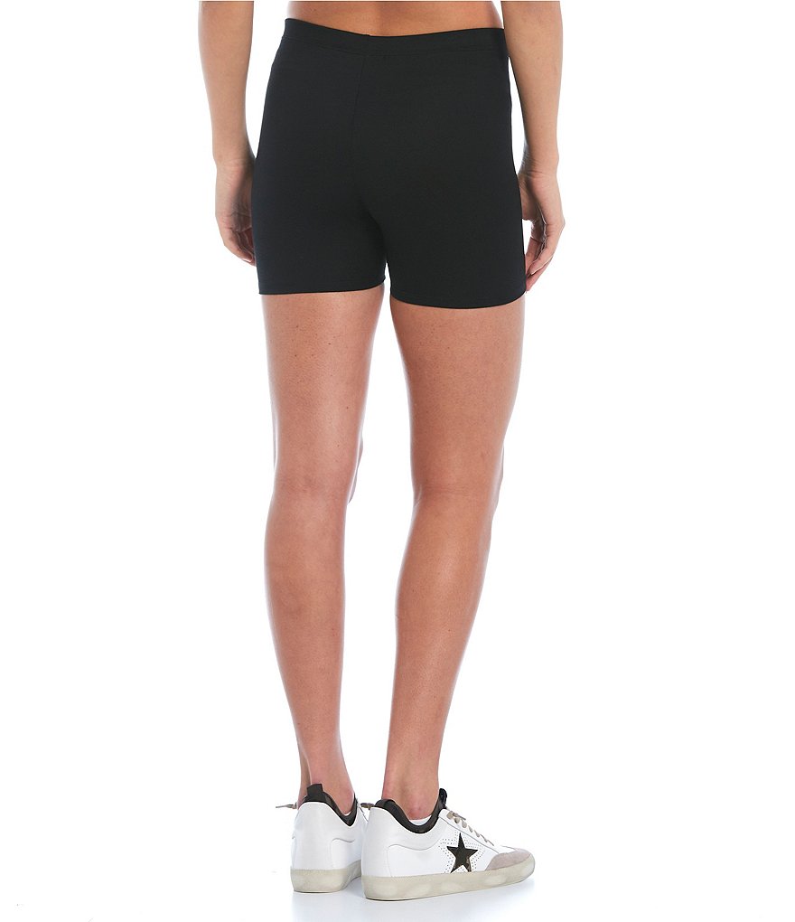 NIA Serena Elastic Waist High Rise Biker Shorts