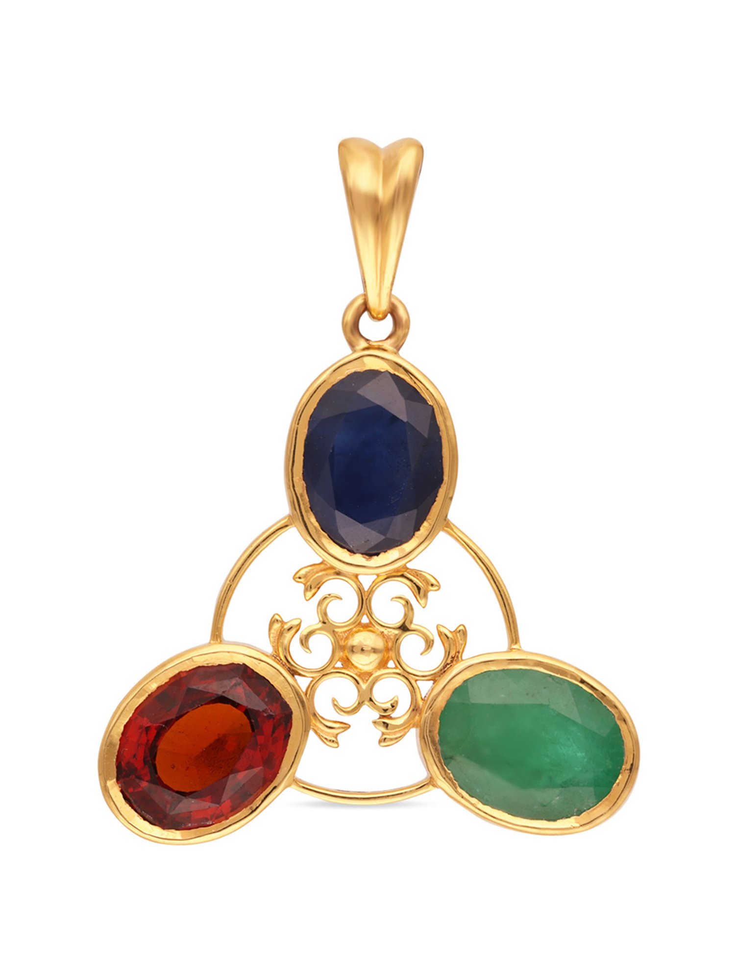 Joyalukkas 22k Love Embrace Gold Pendant