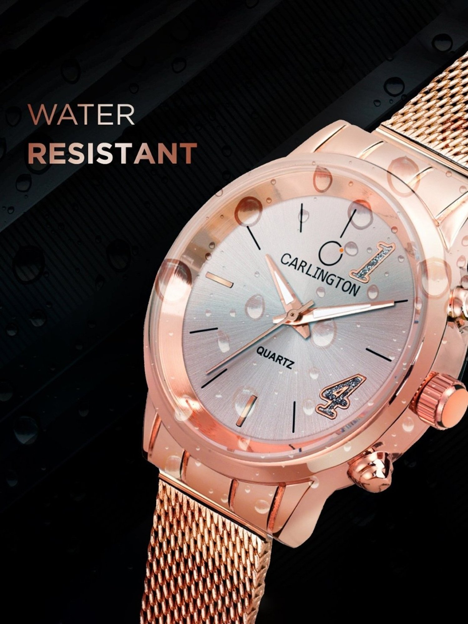 CARLINGTON CT 2012 Analog Watch for Women