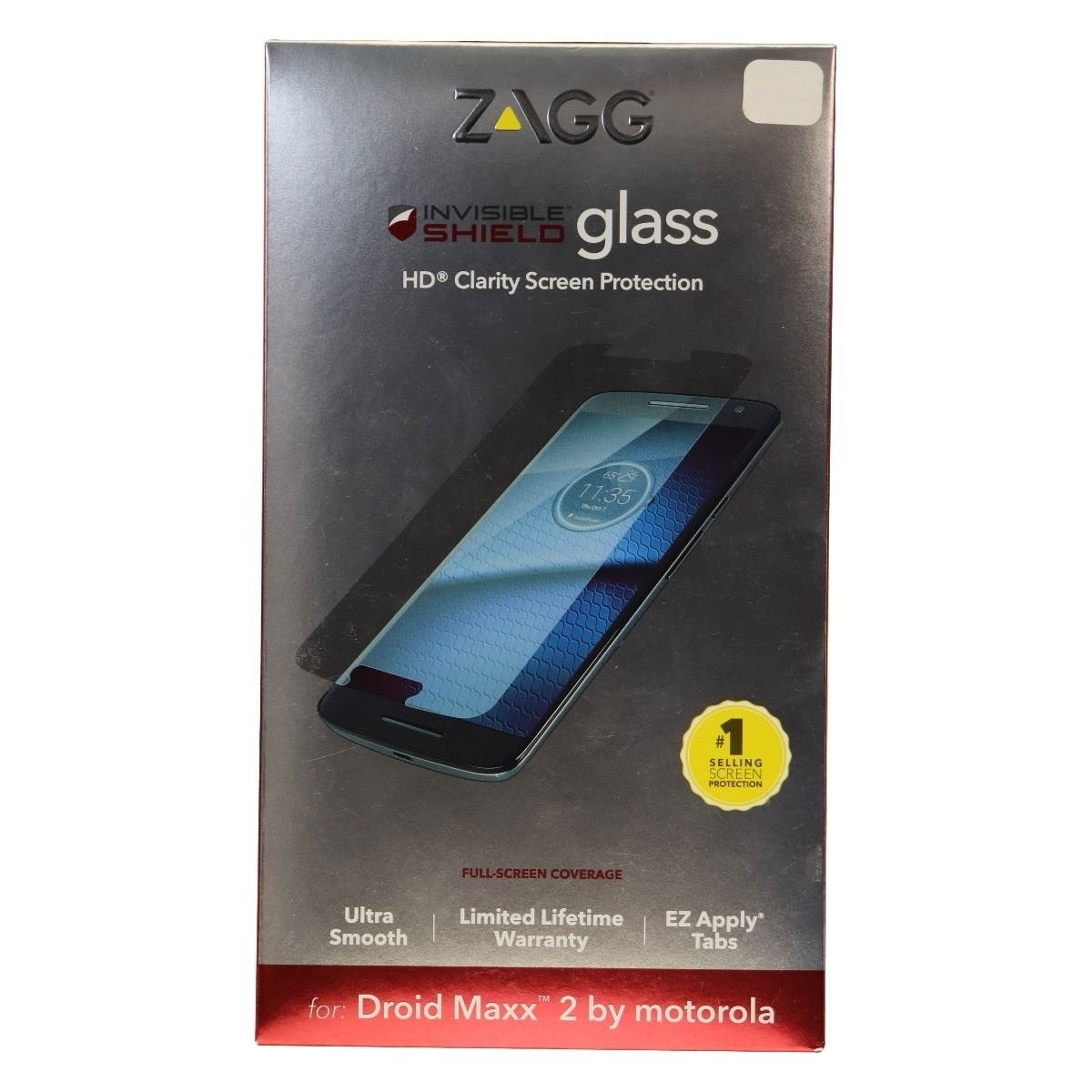 ZAGG Invisible Glass HD Screen Protector for Motorola Droid Maxx 2 - Clear