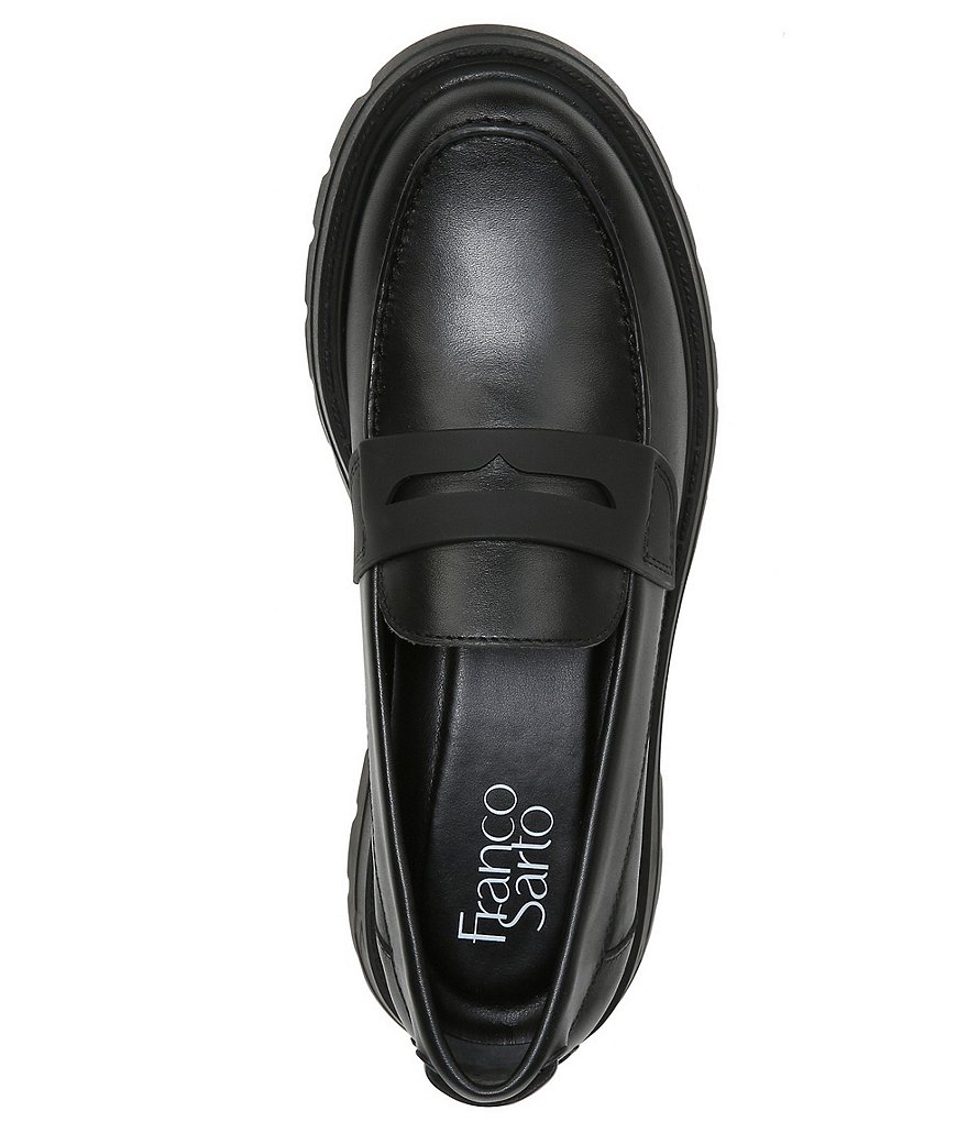 Franco Sarto Reza Leather Penny Loafers