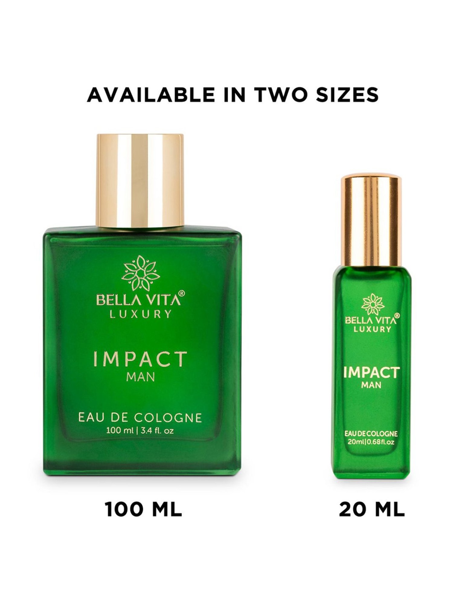 Bella Vita Luxury Impact Edc Perfume for Men With Long Lasting Fragrance -100 ml