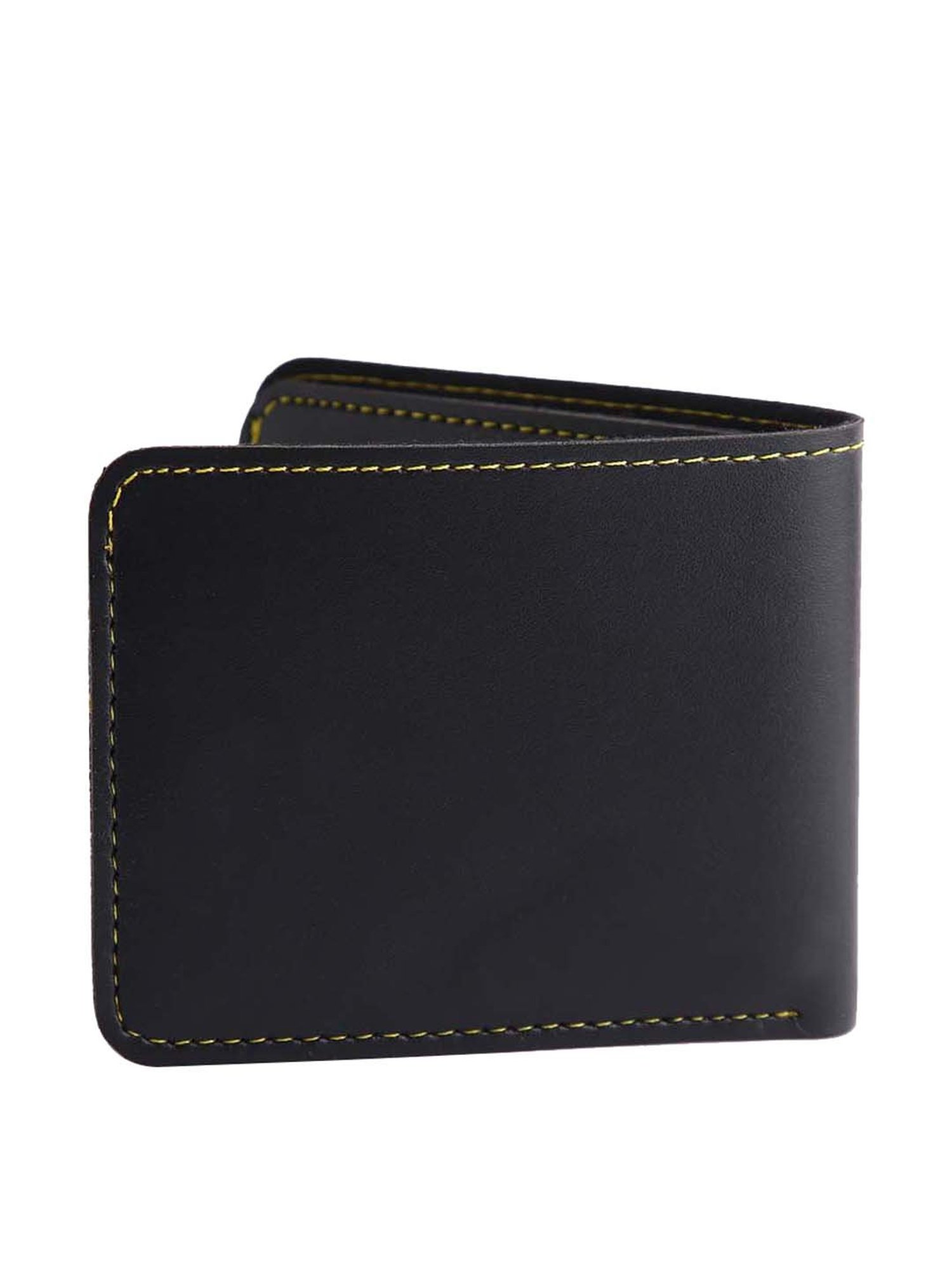 Crusset Black Solid Wallet