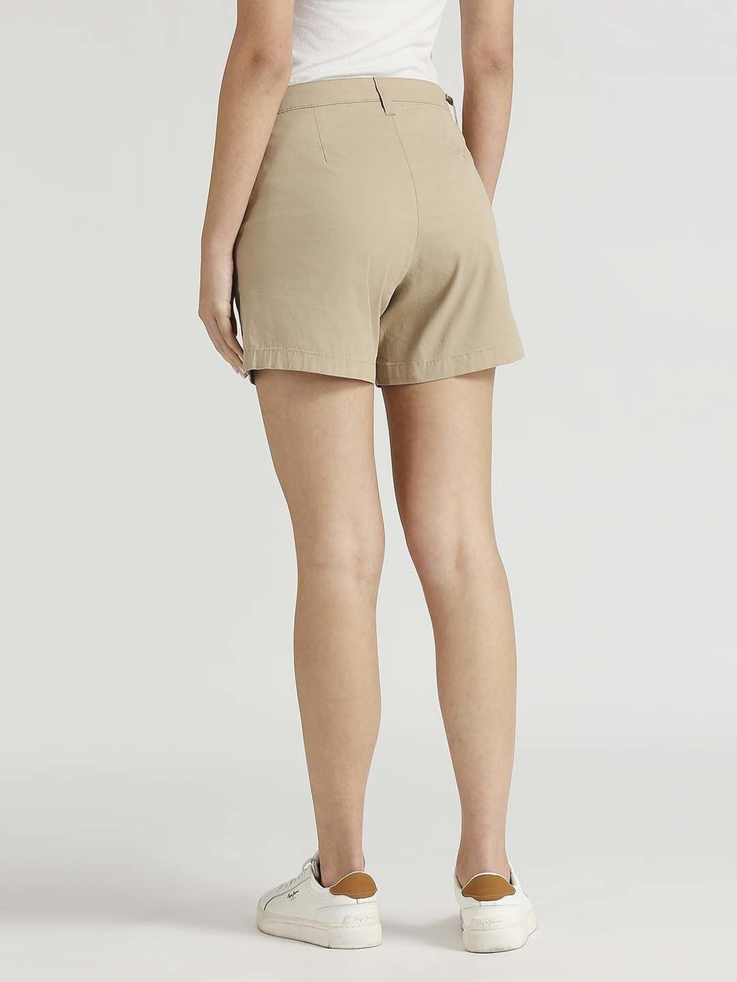 Pepe Jeans Beige Cotton Shorts