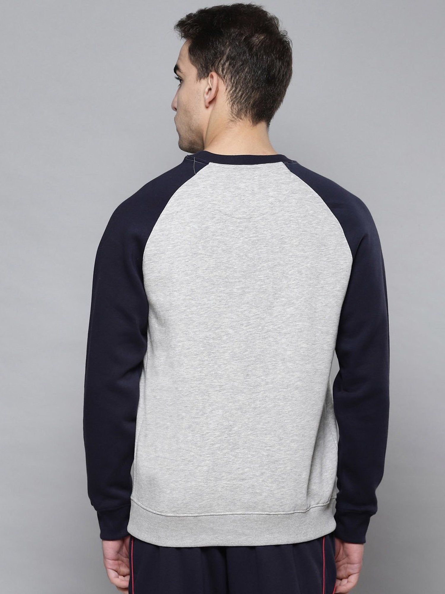 ALCIS Multi Regular Fit Colour Block Sweatshirt