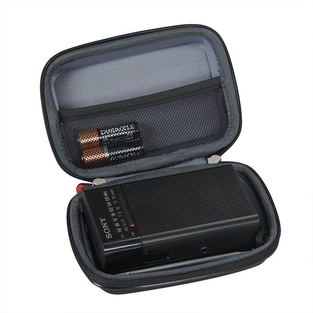 Hermitshell Travel Case Fits Sony ICFP26 Portable AM/FM Radio