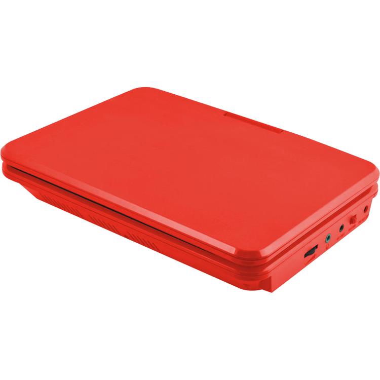 Ematic EPD707RD 7-Inch Portable DVD Player with Matching Headphones and Bag (Red)