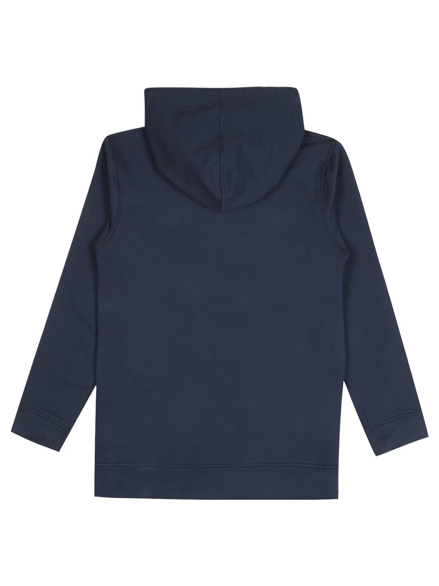 Cavio Boys Navy Printed Full Sleeves T-Shirt