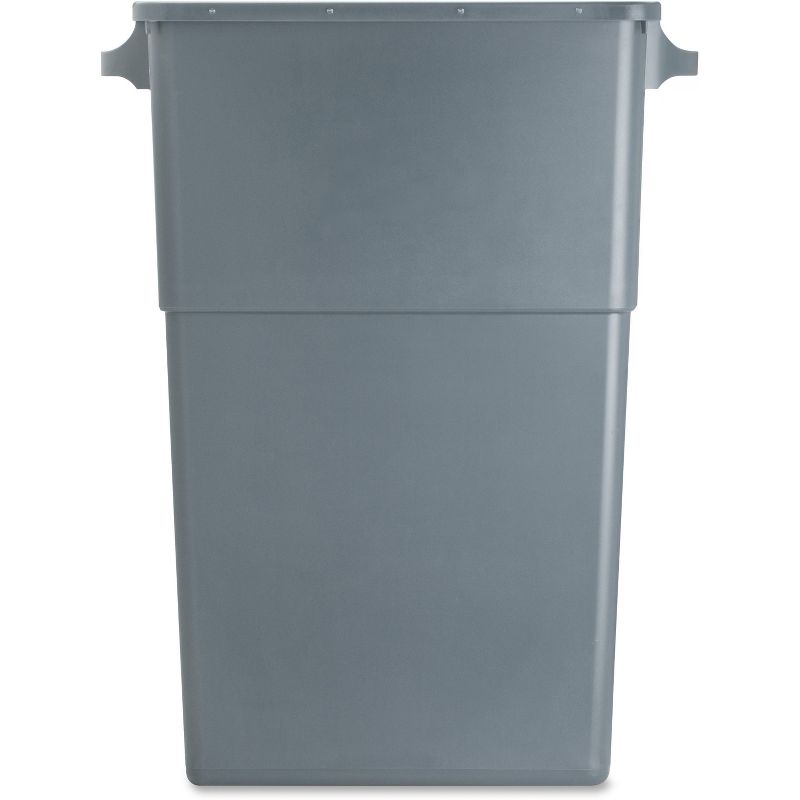 Genuine Joe Waste Container 23 Gallon 22-1/2"W x 11"D x 30" Gray 60465