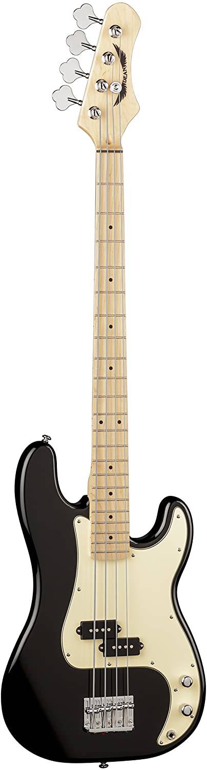 Dean PARAMOUNT M CBK Paramount Maple FB Bass Guitar, Classic Black