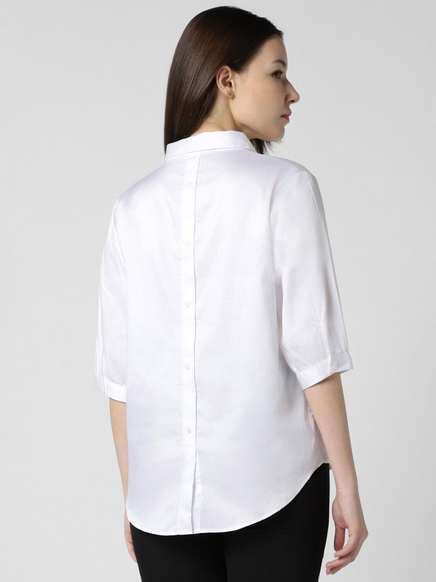 Van Heusen White Cotton Top