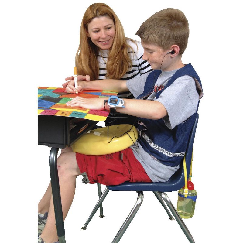 Abilitations CoreDisk Stability Cushion, Yellow, 12 Inch Diameter