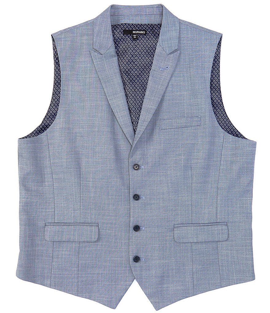 Perry Ellis Solid Suit Separates Vest