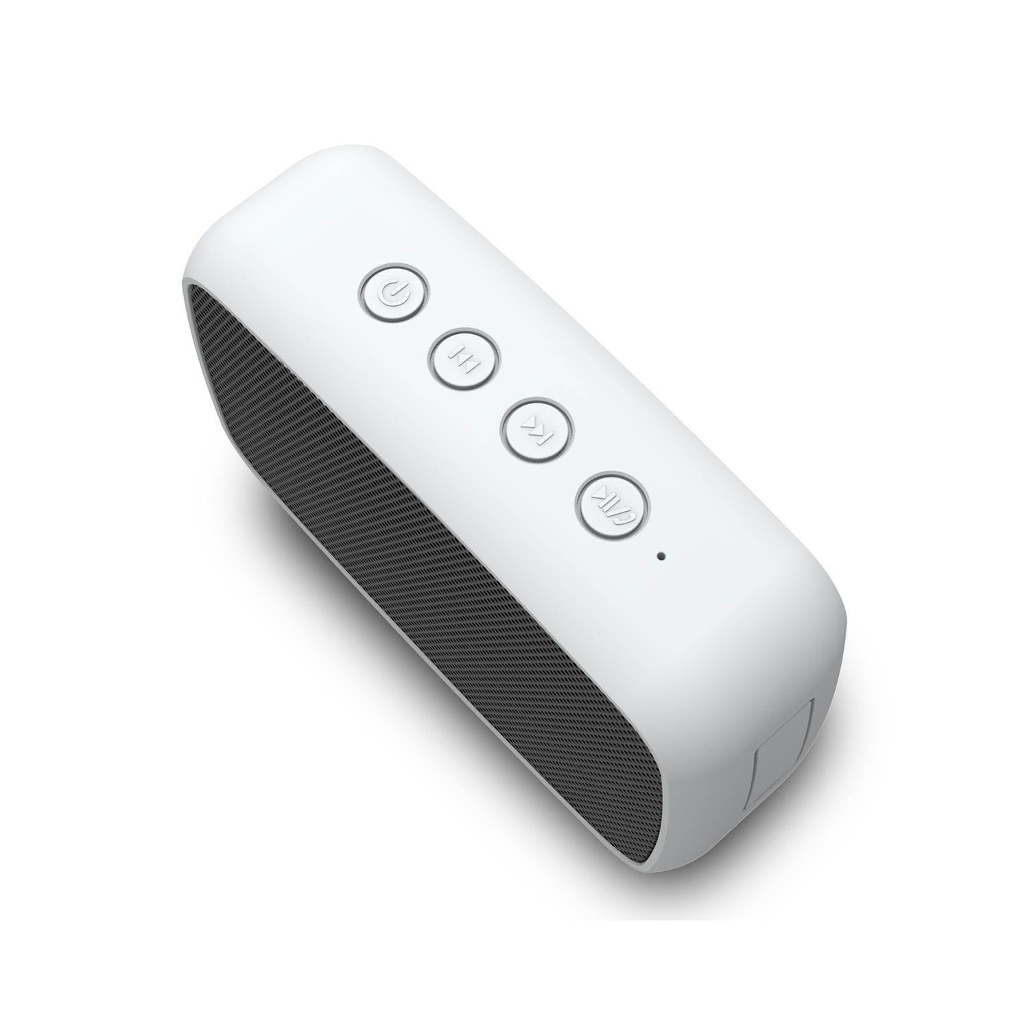 Ematic ESQ206SL Silver Rugged Life Bluetooth Speaker