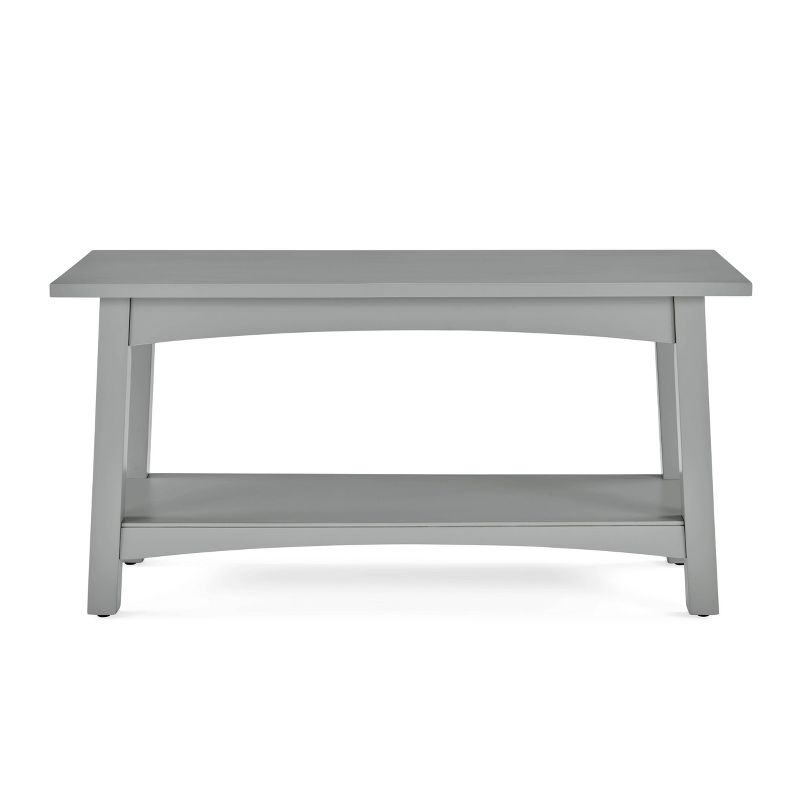 36" Craftsbury Entryway Bench Gray - Alaterre Furniture