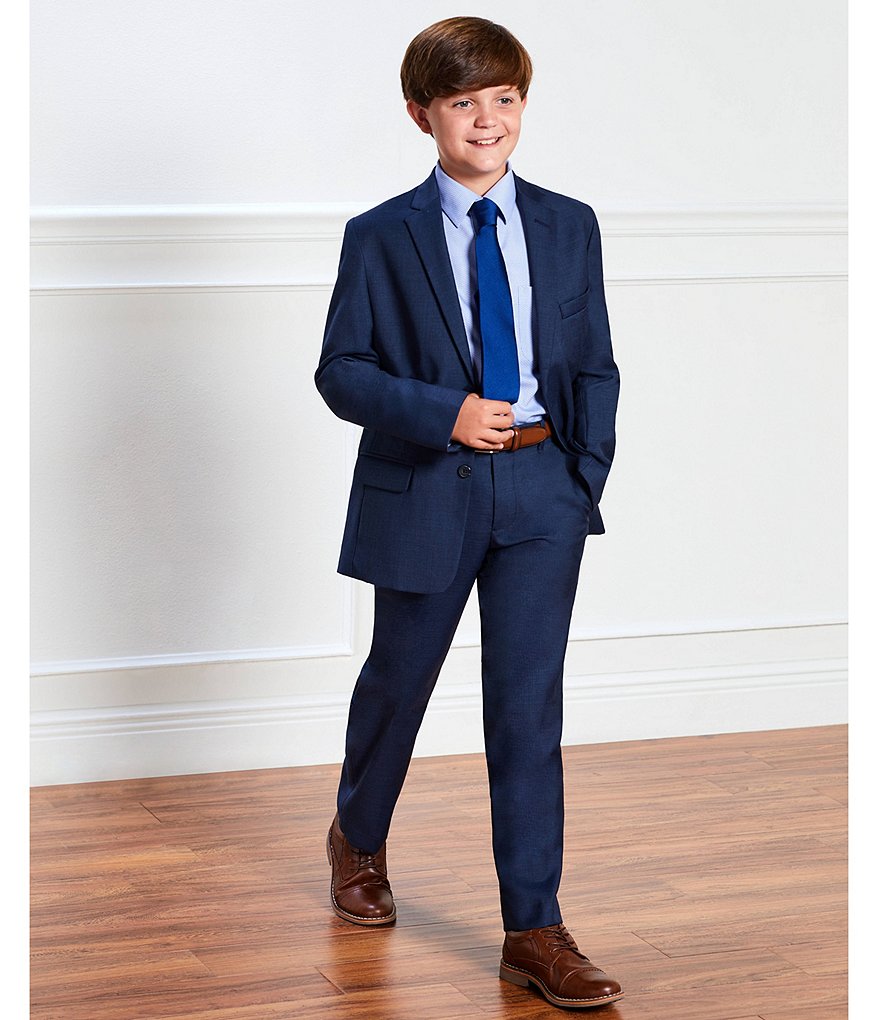 Class Club Big Boys 8-20 Husky Fit Twill Pants