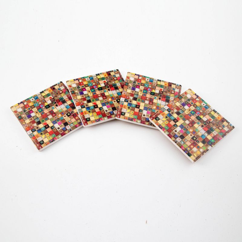 Thirstystone Galvanize 4 Piece Occasions Coaster Set