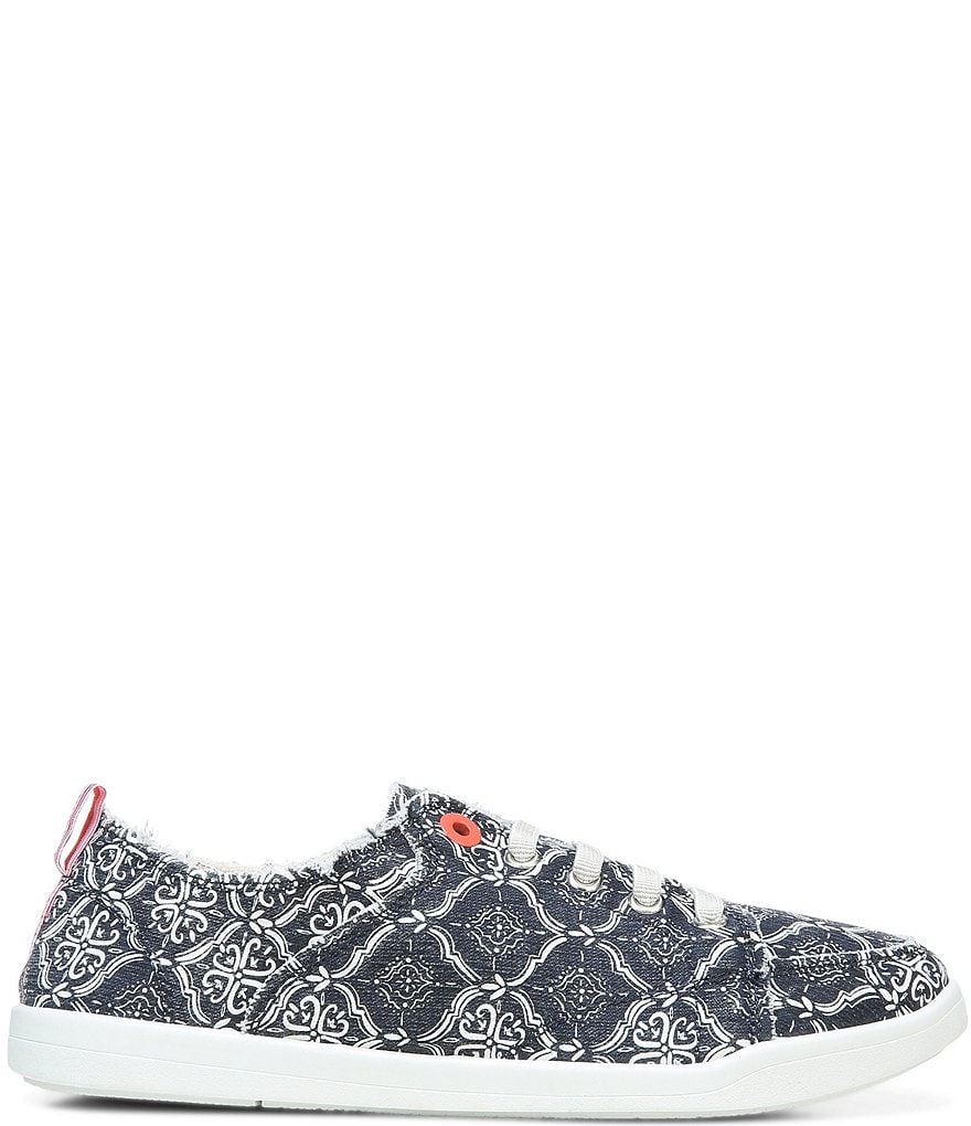 Vionic Pismo Mosaic Print Washable Lace-Up Sneakers