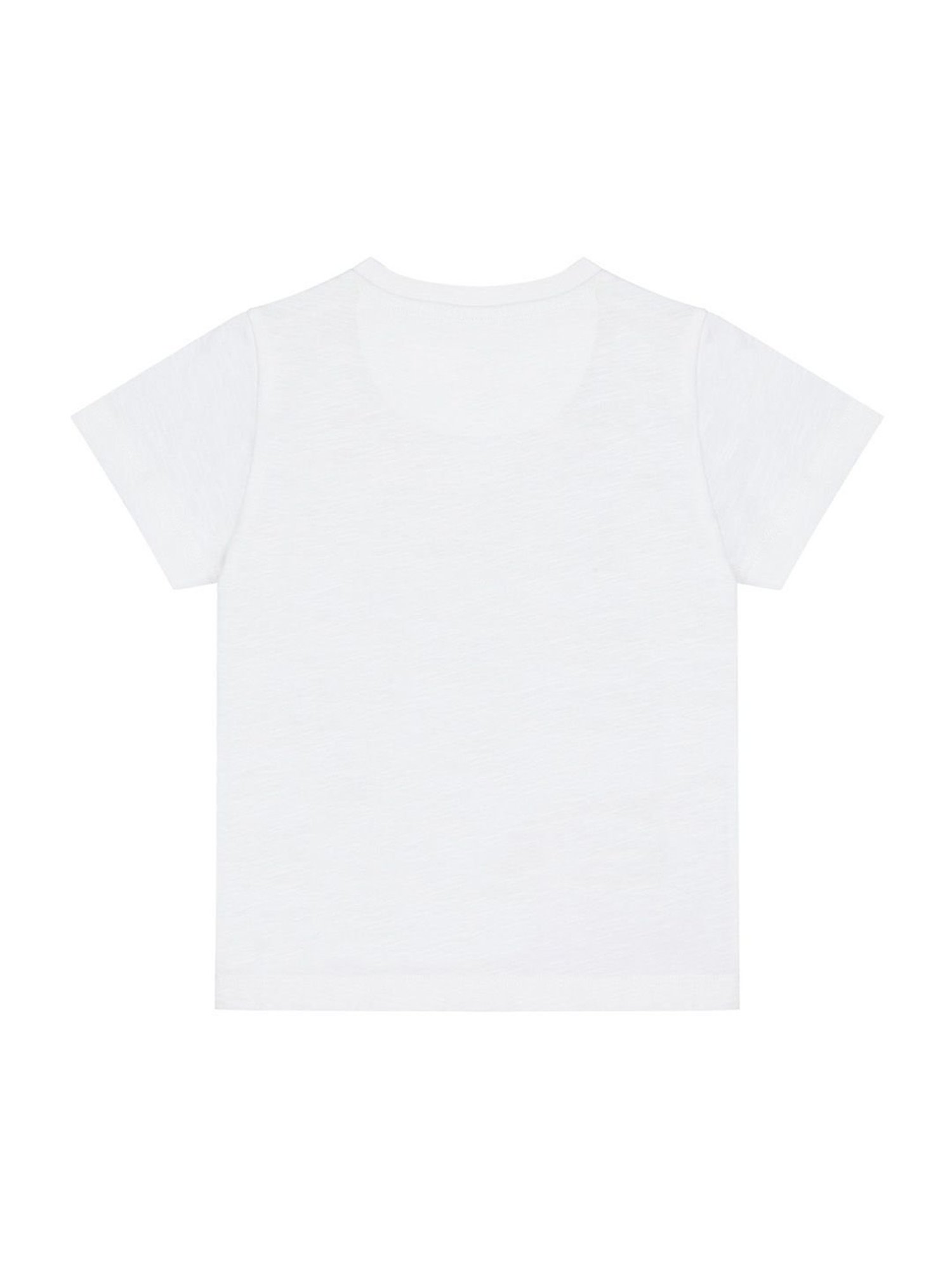 Mothercare Kids White Cotton Printed T-Shirt