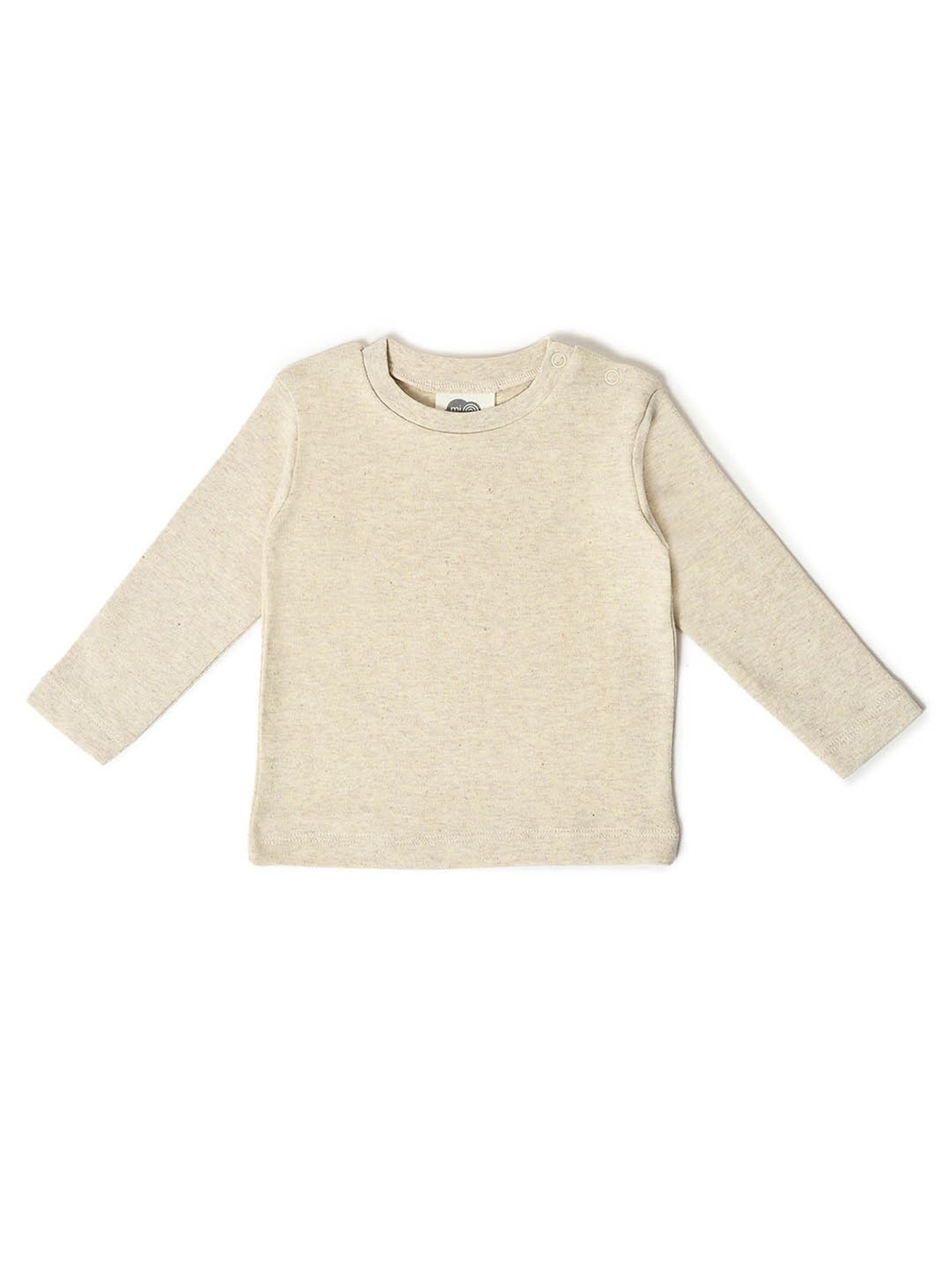 MiArcus Kids Cream & Green Solid T-Shirt with Dungaree