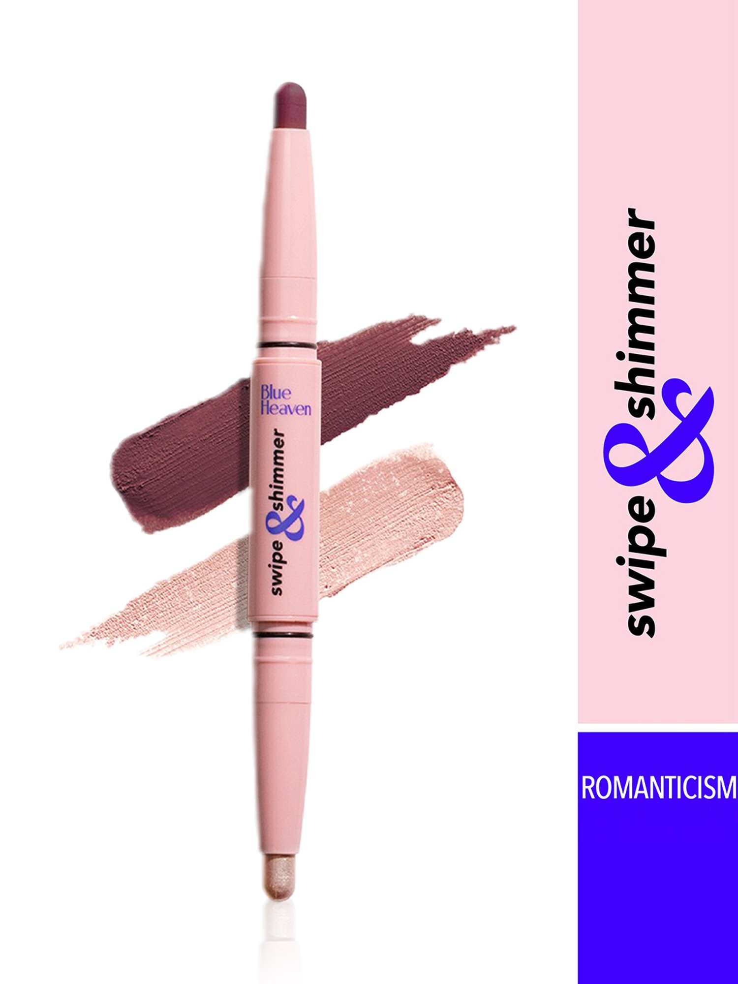 Blue Heaven Swipe & Shimmer Eyeshadow Stick Romanticism - 2.2 gm