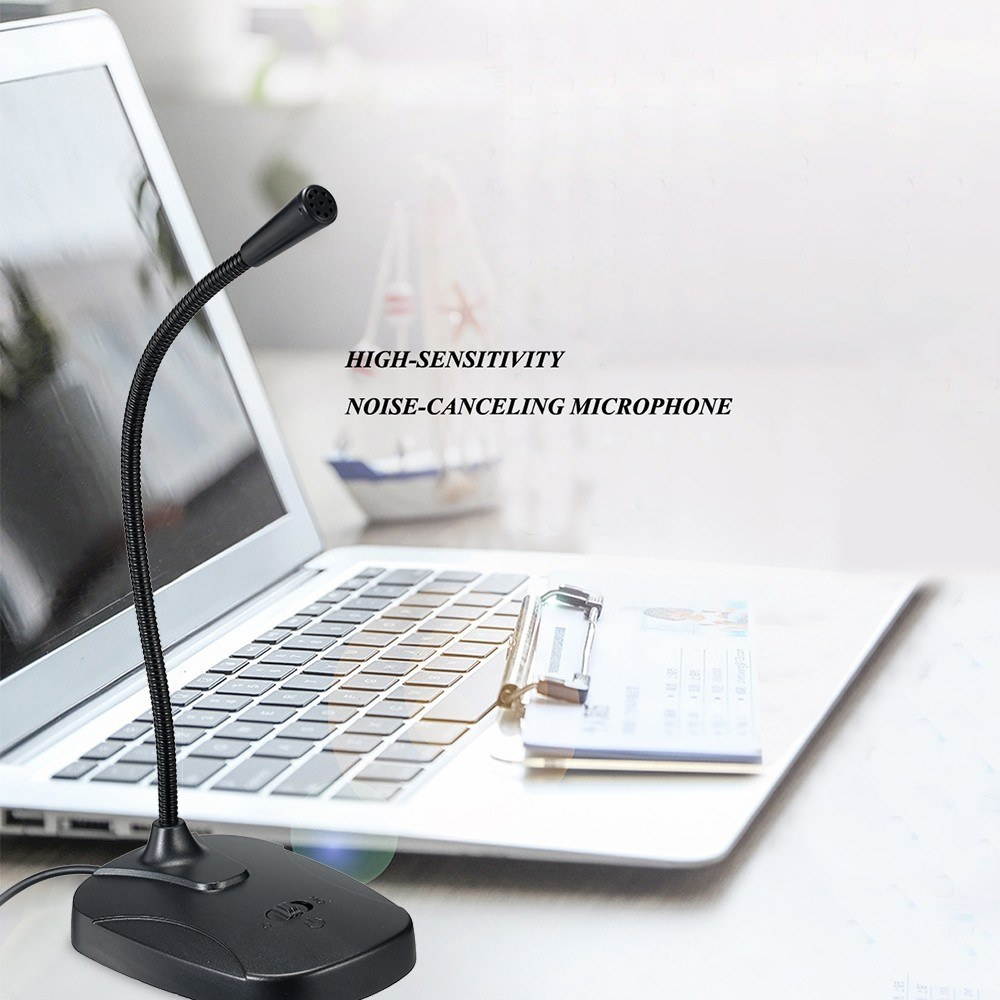 USB Recording Microphone Noise Canceling High Sensitivity Microphone for Laptop PC Broadcast Microphone Studio