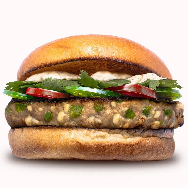 Mighty Spark Food Co. Queso Fresco & Jalapeno Turkey Patties - 9oz