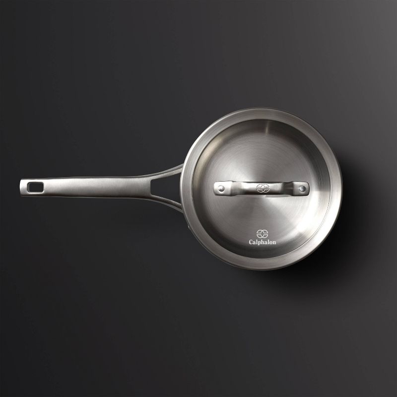 Calphalon Premier 1.5qt Stainless Steel Sauce Pan with Cover